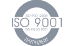 Wir sind zertifiziert nach ISO 9001